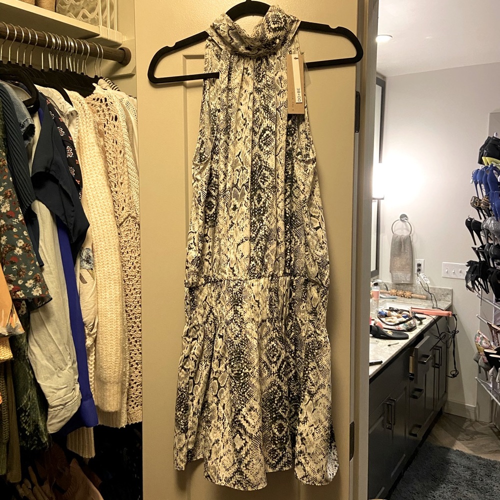 Do+Be Snakeskin dress